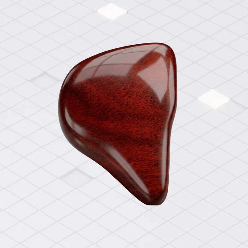 Faceplate de madera Bloodwood