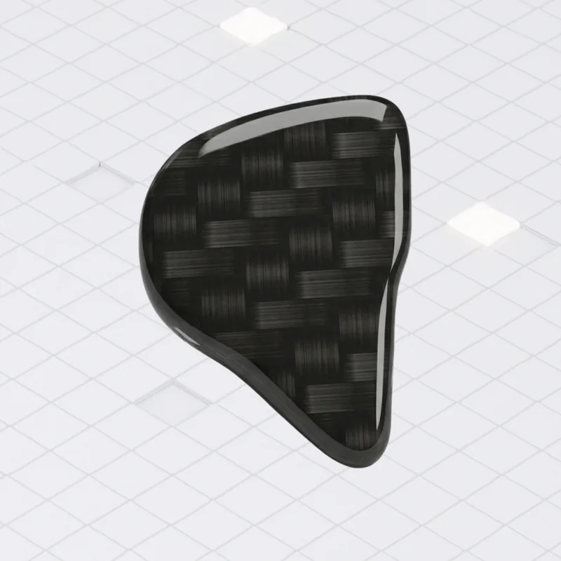 Faceplate de fibra de carbono · Serie Hard