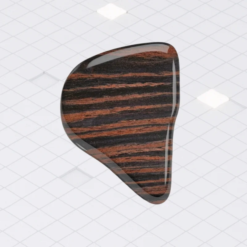 Faceplate de madera Cocobolo