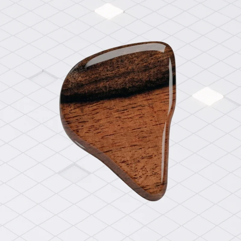 Faceplate de madera Ebony Royal