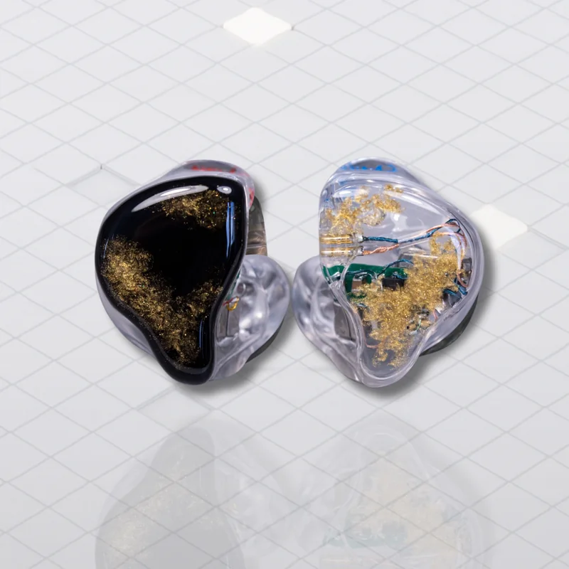 Faceplate efecto Nebula en Clear, Gold y Black