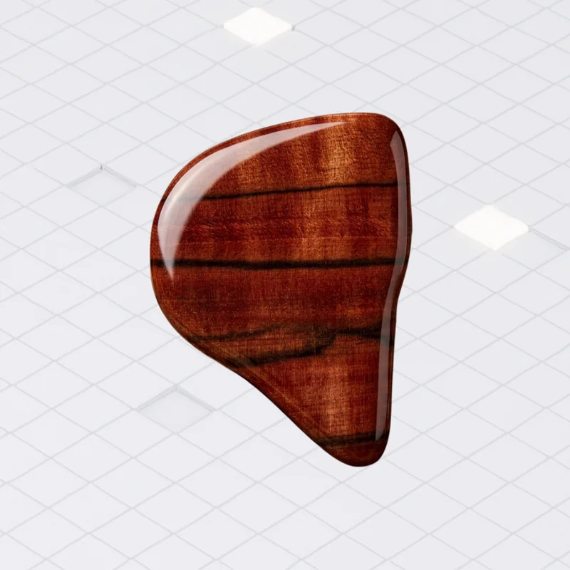 Faceplate de madera Indian Apple Tree