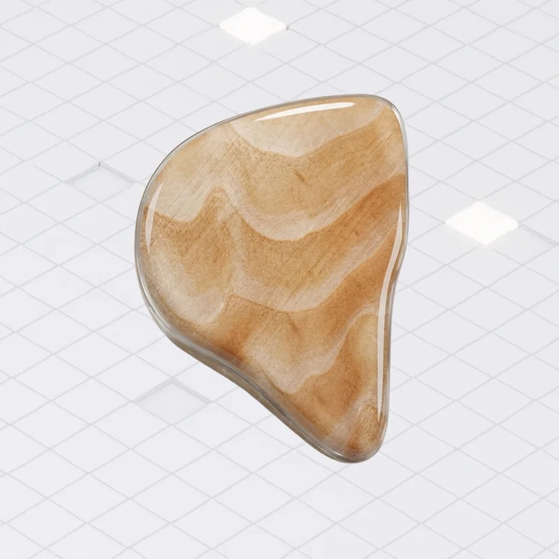 Faceplate de madera Maple