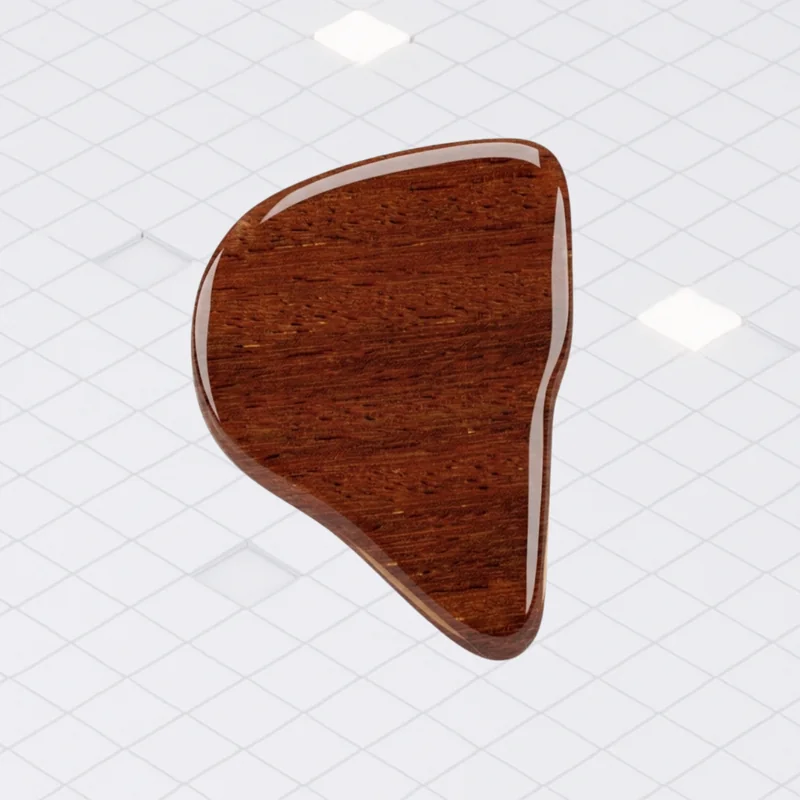Faceplate de madera Merbau