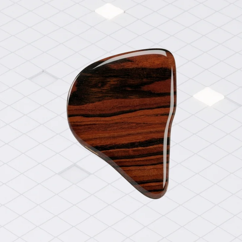 Faceplate de madera Palisander Rio