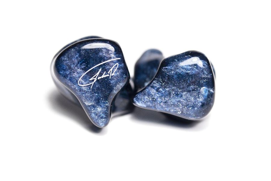 IEM a medida azul con firma serigrafiada