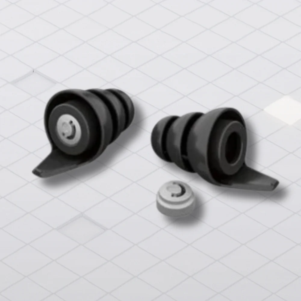Tapón universal de silicona con filtro acústico intercambiable
